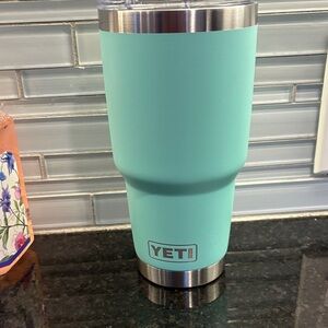 YETI Aqua Travel Mug with Stainless Steel Accent